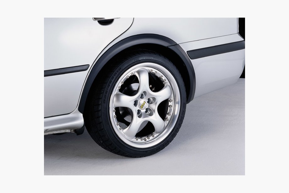 Skoda Octavia II A5 2006-2010 Aletines de aleta (juego, fibra de vidrio) Image
