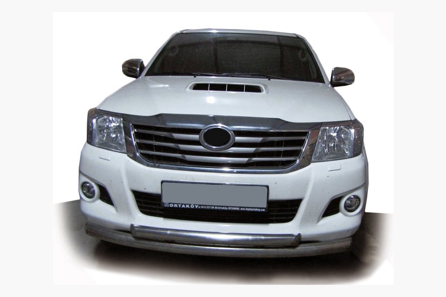 Toyota Hilux 2006-2015 Defensa Delantera ST014-1 (Acero Inoxidable) Image