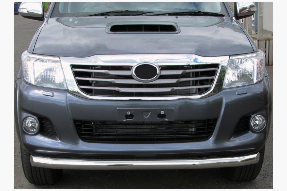 Toyota Hilux 2006-2015 Defensa Delantera ST008 (Acero Inoxidable) Image