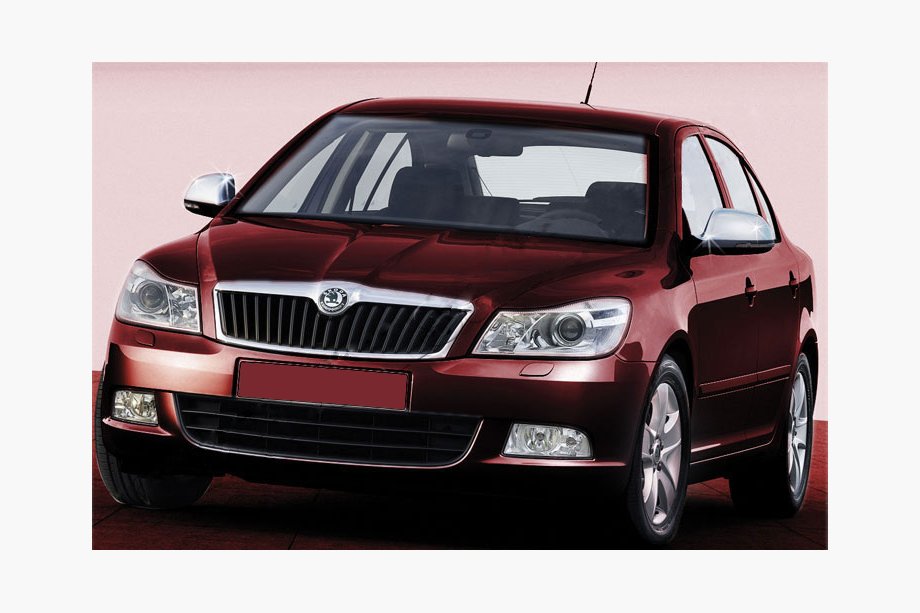 Skoda Octavia II A5 2010-2013 Cubiertas Cromadas para Espejos (2 uds., Acero Inoxidable) Image