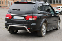 SsangYong Kyron 2005-2014 Barra Trasera AK007 (Acero Inoxidable) foto 1
