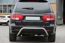 SsangYong Kyron 2005-2014 Barra Trasera AK007 (Acero Inoxidable) foto 2