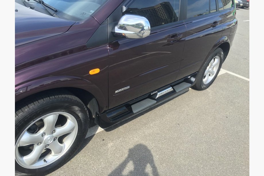 SsangYong Kyron 2005-2014 Estribos Laterales Plástico S002 Foto 3