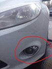 Ford Focus III 2011-2017 Cubiertas cromadas para faros antiniebla (2 uds., plastico) foto 5