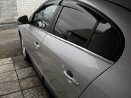 Renault Fluence 2009-2016 Molduras inferiores de ventanas acero inoxidable (4 uds) Carmos - Acero Inoxidable Turco foto 1