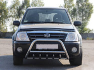 Suzuki XL7 1998-2006 Defensa Delantera WT003 (Acero Inoxidable) foto 1
