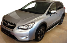 Subaru Outback 2009-2014 Estribos laterales Fullmond (2 uds, aluminio) foto 3