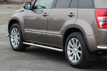 Suzuki Grand Vitara 2005-2017 Barras Laterales BB001 (2 uds, acero inoxidable) foto 1