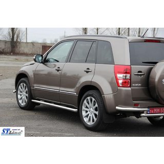 Barras Laterales BB001 (2 uds, acero inoxidable) Suzuki Grand Vitara 2005-2017 foto 2