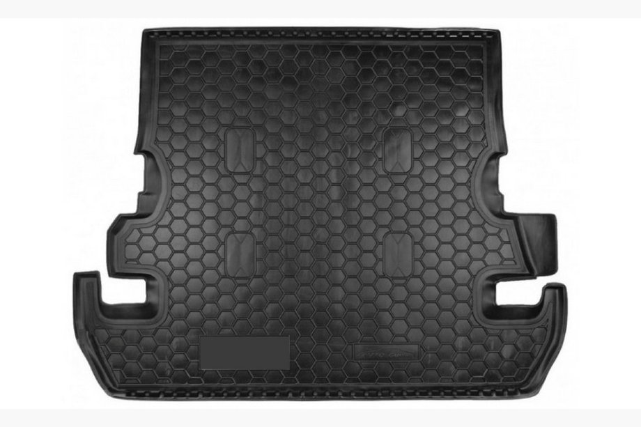 Toyota Land Cruiser 200 2007-2021 Alfombrilla de maletero de goma (Autogumm, 7 plazas) Image