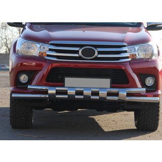 Defensa Delantera ST015 (Acero Inoxidable) foto 3