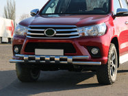 Toyota Hilux 2015- Defensa Delantera ST015 (Acero Inoxidable) foto 1