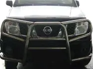 Nissan Pathfinder R51 2005-2014 Defensa Delantera WT025 Doble (Acero Inoxidable) foto 1