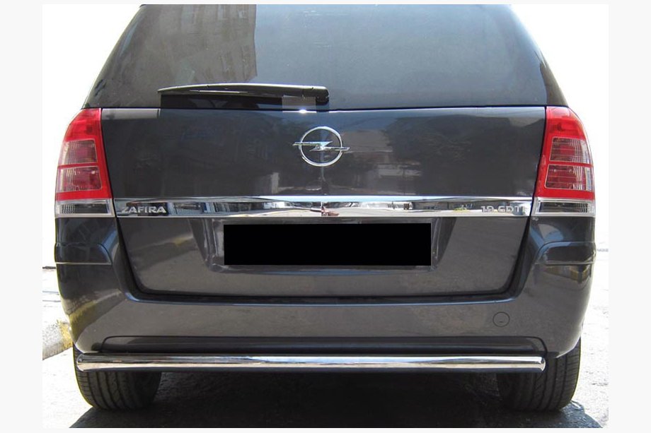 Opel Zafira B 2005–2011 Protector Trasero AK002 (Acero Inoxidable) Image