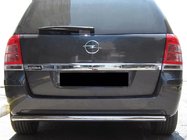 Opel Zafira B 2005–2011 Protector Trasero AK002 (Acero Inoxidable) foto 1