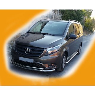 Defensa Delantera ST014 (Acero Inoxidable) foto 3