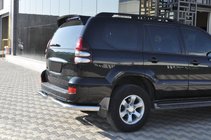 Toyota Land Cruiser Prado 120 2002-2009 Esquinas traseras AK003 (2 uds., acero inoxidable) foto 5