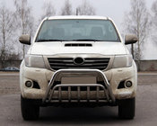 Toyota Hilux 2006-2015 Defensa Delantera WT002 (Acero Inoxidable) foto 1