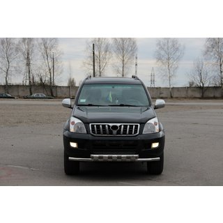 Defensa Delantera ST015 (Acero Inoxidable) Toyota Land Cruiser Prado 120 2002-2009 foto 2
