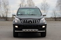 Toyota Land Cruiser Prado 120 2002-2009 Defensa Delantera ST015 (Acero Inoxidable) foto 3