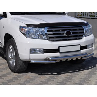 Defensa Delantera ST015 (Acero Inoxidable) Toyota Land Cruiser 200 2007-2021 foto 1