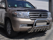 Toyota Land Cruiser 200 2007-2021 Defensa Delantera WT002 (Acero Inoxidable) foto 1
