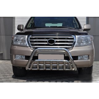 Defensa Delantera WT002 (Acero Inoxidable) Toyota Land Cruiser 200 2007-2021 foto 4