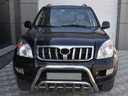 Toyota Land Cruiser Prado 120 2002-2009 Defensa delantera baja WT002 (acero inoxidable) foto 1