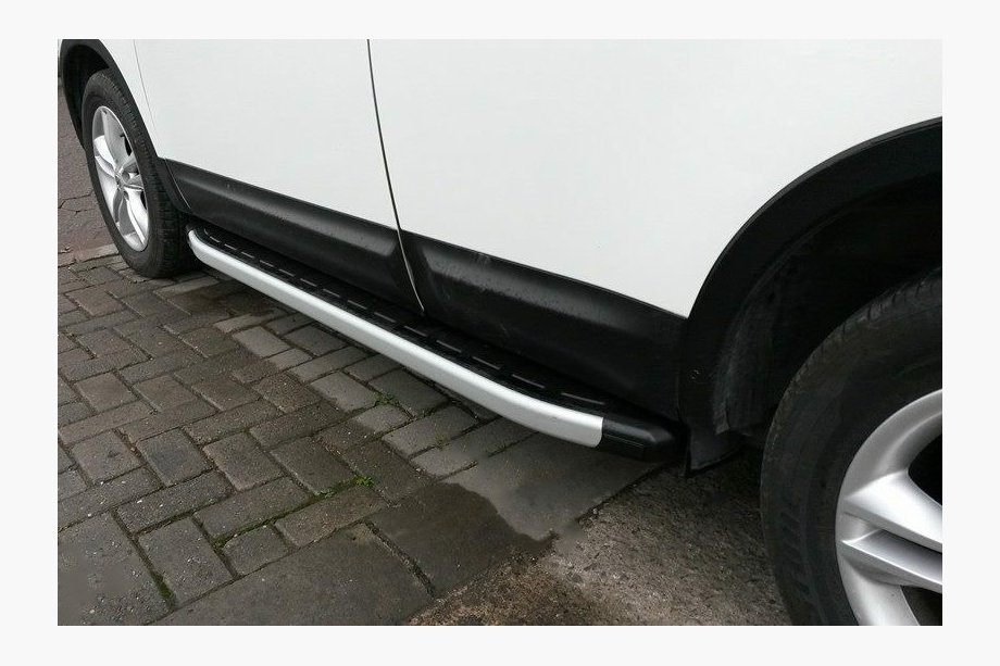 Nissan Qashqai 2010-2014 Estribos laterales Fullmond (2 uds., aluminio) Batalla Larga Foto 5