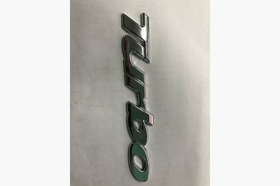 Audi 80/90 1987-1996 Emblema Turbo (Longitud 130mm) Image