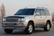 Toyota Land Cruiser 100 1998-2007 Defensa Delantera ST015 (Acero Inoxidable) foto 1