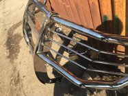Toyota Land Cruiser Prado 120 2002-2009 Parachoques delantero usado con protector de faros (Original) foto 4