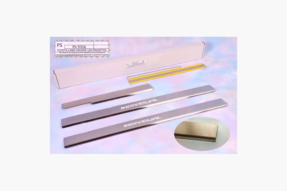 Volkswagen EOS 2006-2011 Cubiertas de Umbral Natanika Standard (2 uds, Acero Inoxidable) Image