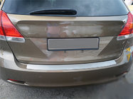 Toyota Venza 2008-2017 Protector de parachoques trasero Nataniko (2012-2017, acero inoxidable) foto 1