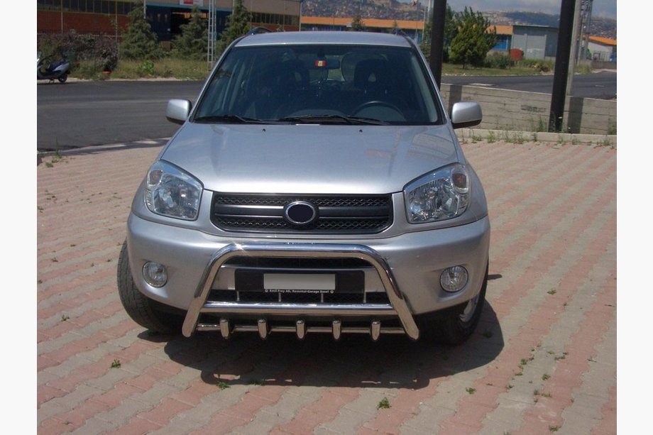 Toyota Rav 4 2001-2005 Defensa Delantera WT003 (Acero Inoxidable) Foto 6