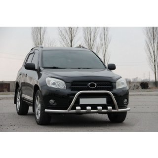 Defensa Delantera WT-ST15 Acero Inoxidable Toyota Rav 4 2006-2013 foto 2