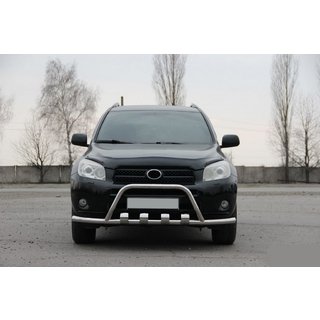 Defensa Delantera WT-ST15 Acero Inoxidable Toyota Rav 4 2006-2013 foto 3