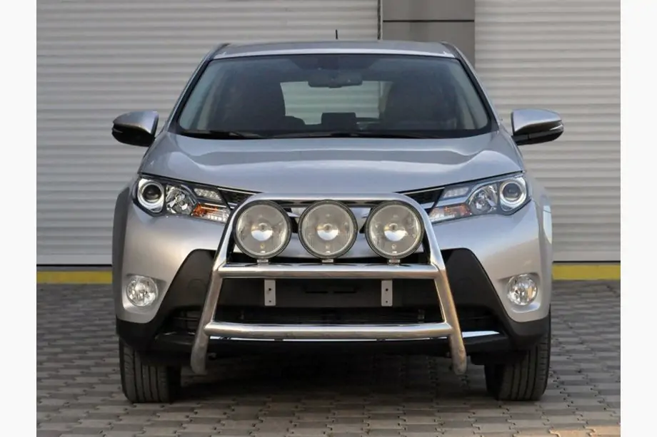Toyota Rav 4 2013-2018 Defensa Delantera WT018 (Acero Inoxidable) Image