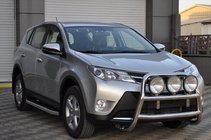 Toyota Rav 4 2013-2018 Defensa Delantera WT018 (Acero Inoxidable) foto 2