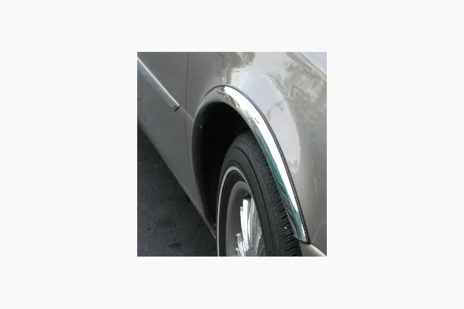 Mercedes A-class W169 2004-2012 Molduras de aleta de acero inoxidable (4 uds) Foto 2