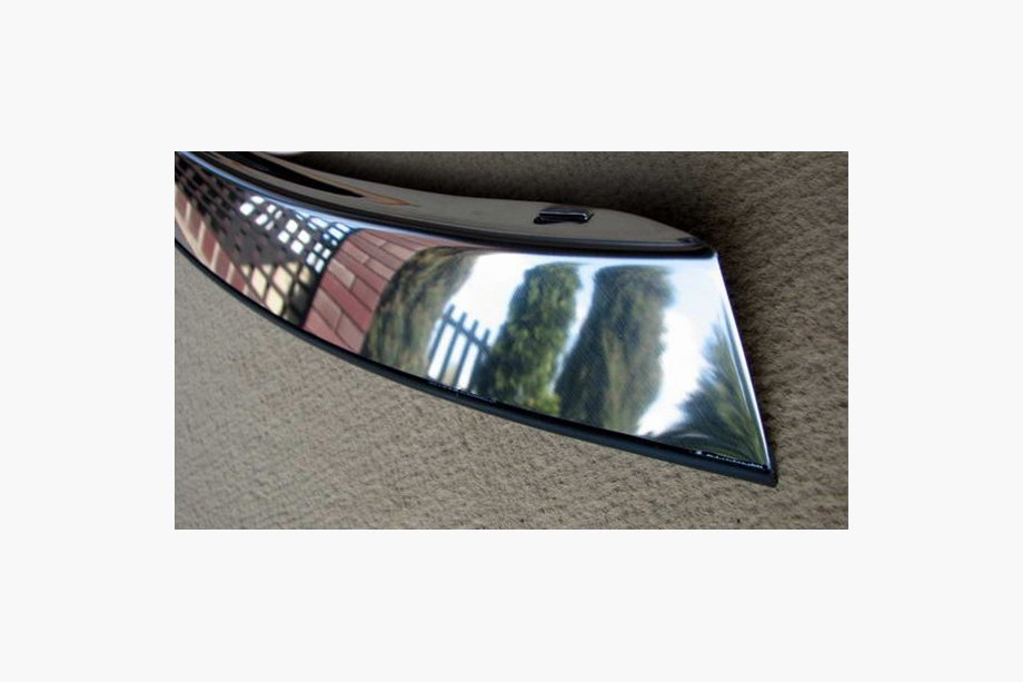 Peugeot Partner Tepee 2008-2018 Molduras de aleta de acero inoxidable (4 uds) 2 Puertas Laterales, Acero Inoxidable Foto 5