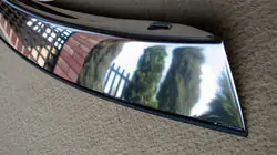 Seat Ibiza 2010-2017 Molduras de aleta de acero inoxidable (4 uds) foto 5