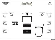 Mitsubishi Carisma 1995-2004 Cubiertas de tablero (1999-2003) Aluminio foto 3