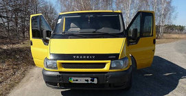 Ford Transit 2000–2014 Deflector de capó 2000-2006 VIP foto 1