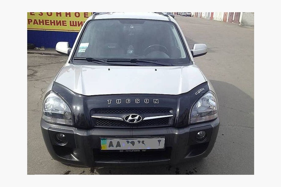 Hyundai Tucson JM 2004- Deflector de capó (VIP) Image