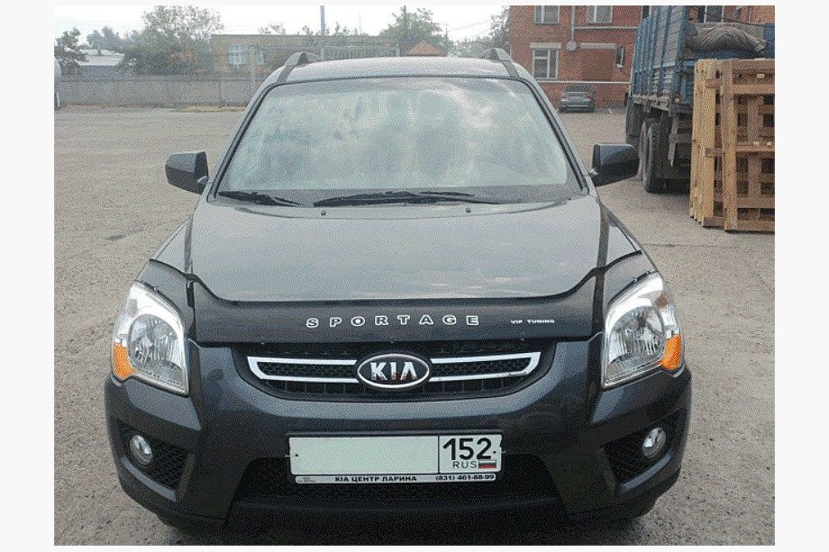 Kia Sportage 2004-2010 Deflector de capó (VIP) Image