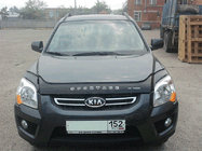 Kia Sportage 2004-2010 Deflector de capó (VIP) foto 1