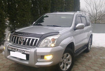 Toyota Land Cruiser Prado 120 2002-2009 Deflector de capó (VIP) foto 1