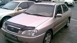 Chery Amulet 2003-2014 Deflector de capó (VIP) foto 1