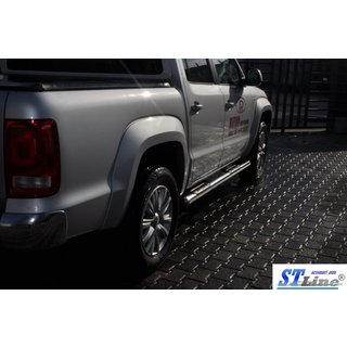 Barras Laterales (2 uds., Acero Inoxidable) Volkswagen Amarok 2010-2022 foto 2